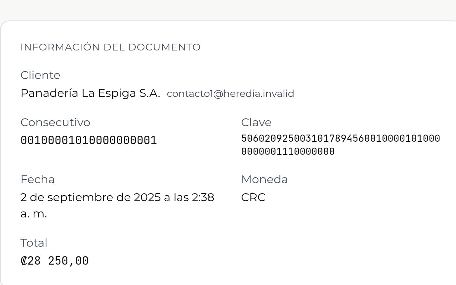 Seguimiento de un comprobante desde su creación hasta la aceptación de Hacienda
